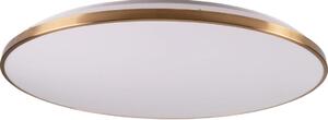LED stmievateľné stropné svietidlo KERN LED/80W/230V, priemer 80 cm, zlaté + diaľkové ovládanie