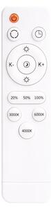 LED stmievateľné stropné svietidlo KERN LED/80W/230V, priemer 80 cm, zlaté + diaľkové ovládanie