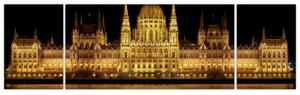 Budova parlamentu - Budapešť (Obraz 170x50cm)