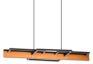 LED závesné svietidlo na lanku LARYSA LED/35W/230V borovica
