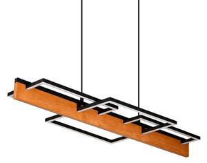 LED závesné svietidlo na lanku LARYSA LED/35W/230V borovica