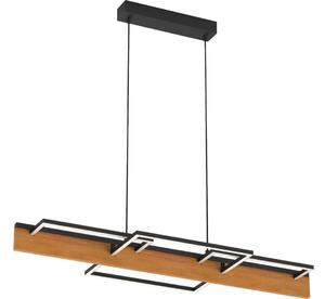 LED závesné svietidlo na lanku LARYSA LED/35W/230V borovica