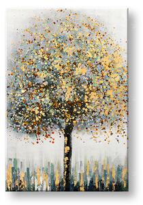 Maľovaný obraz na stenu STROM 60x90 cm - Klasický 2 cm