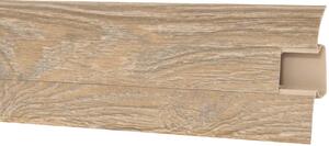 Lišta soklová PVC Arbiton 55 Dub Almeo 102 26x55x2500 mm