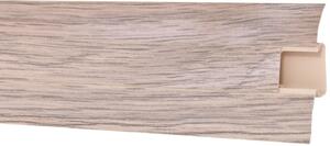 Lišta soklová PVC Arbiton 55 Dub Sardinia 104 26x55x2500 mm