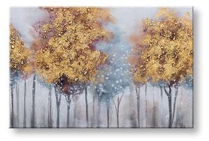 Maľovaný obraz na stenu STROMY 90x60 cm - 90×60 cm / Klasický 2 cm