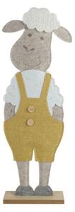 Veľkonočná dekorácia FELT LAMB 50 cm - viac farieb Farba: Žltá