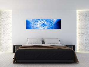 Modrý moderný obraz (Obraz 170x50cm)
