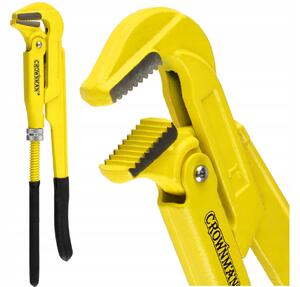 CROWNMAN Hydraulické kliešte / švédsky nastaviteľný kľúč na rúrky 320 mm