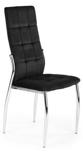 Halmar K416 stolička čierna velvet