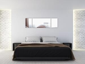 Obraz - žena v posteli (Obraz 170x50cm)