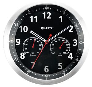 NÁSTENNÉ HODINY červená, čierna, biela 34,7 cm Ambia Home - Hodiny