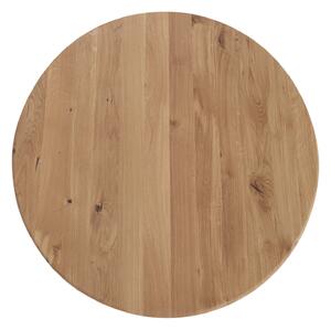 Okrúhly jedálenský stôl Genova z dubového dreva - D 900