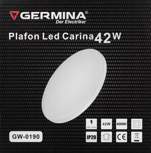 Germina LED prisadené stropné svietidlo 42W okrúhle - neutrálna biela
