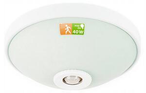 BERGE LED stropné svietidlo 2x E27 s pohybovým senzorom AURORA