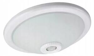 ECOLIGHT LED stropné svietidlo 2xE27 s pohybovým senzorom - sklo