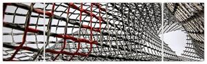 Obraz kovové mreže (Obraz 170x50cm)
