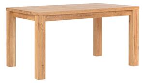 Jedálenský stôl z dubového masívu Korund olej+vosk (vrchná doska 2,2 cm) - 1200x900x22mm