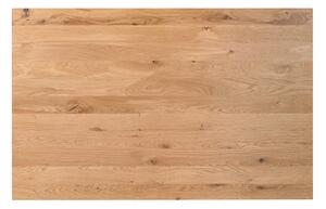 Jedálenský stôl z dubového masívu Korund olej+vosk (vrchná doska 2,2 cm) - 1600x900x22mm