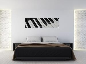Obraz klavíra (Obraz 170x50cm)