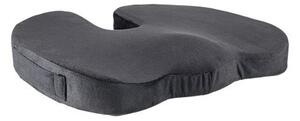 Ergonomický podsedák pod zadok - pamäťová pena, čierna