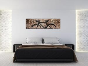 Obraz starého bicykla (Obraz 170x50cm)