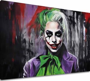 Obraz na plátne - Joker Poker Face | rôzne rozmery - 60x90 cm