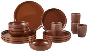 KOMBINOVANÝ SERVIS, 16-dielne, kamenina Creatable - Online Only bytové doplnky, Online Only