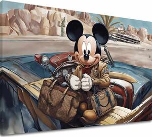 Obraz na plátne - Štýlový Mickey Mouse | rôzne rozmery - 60x90 cm