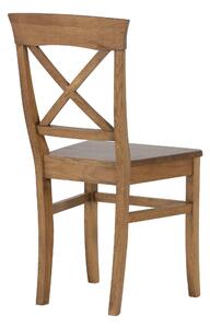 Dubová lakovaná stolička Torino rustic