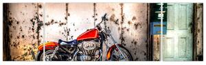 Obraz motocykla (Obraz 170x50cm)