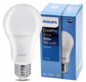LED žiarovka Philips E27 - 13W - 1521 lm - studená biela - CorePro Premium A60