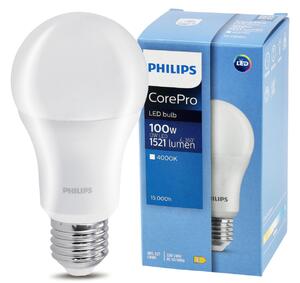 LED žiarovka Philips E27 - 13W - 1521 lm - neutrálna biela - CorePro Premium A60
