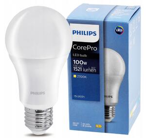 LED žiarovka Philips E27 - 13W - 1521 lm - teplá biela - CorePro Premium A60