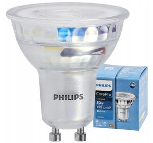 LED žiarovka Philips GU10 - 4,6 W - 390 Lm 36 ° - neutrálna biela - CorePro Premium