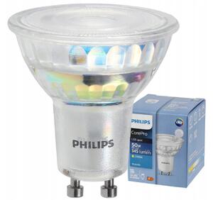 LED žiarovka Philips GU10 - 4W - 345 Lm - teplá biela - CorePro Premium