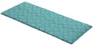 Podsedák na lavicu MADISON GRAPHIC SEA BLUE 120x48 cm, tyrkysový