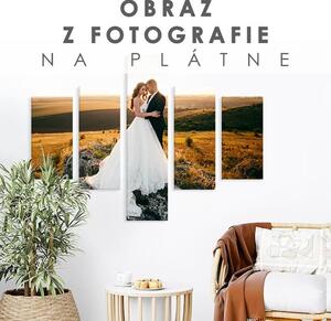Obraz z fotografie - 5 DIELNY - 100x80 cm