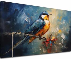 Obrazy vtáky Ranný Speváčik - 40x60 cm