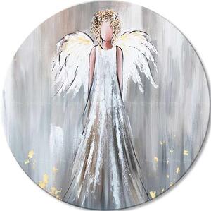 Okrúhle obrazy s akrylom Nežný strážca | rôzne rozmery - 60 cm