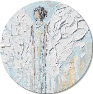Okrúhle obrazy s akrylom Šepot lásky | rôzne rozmery - 60 cm