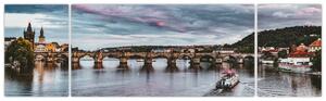 Obraz Prahy (Obraz 170x50cm)
