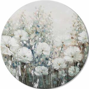 Okrúhly maľovaný obraz Jarná symfónia | rôzne rozmery - 60 cm