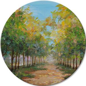 Okrúhly maľovaný obraz Inšpirácia | rôzne rozmery - 60 cm
