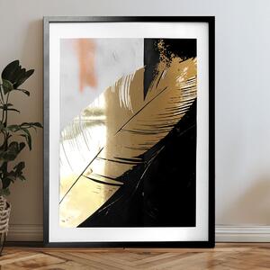 Plagát na stenu s EXTRA efektom - Aurora Plume - 40x60 cm