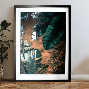 Plagát na stenu s EXTRA efektom - Midnight Jungle - 40x60 cm