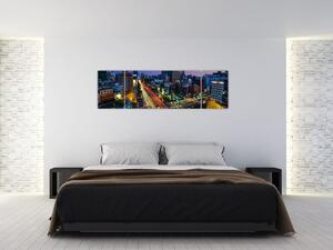 Obraz mesta v pohybe (Obraz 170x50cm)