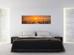 Obraz zapadajúceho slnka (Obraz 170x50cm)