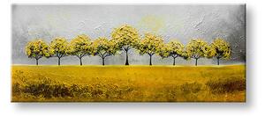 Maľovaný obraz na stenu STROMY - 120×50 cm / Klasický 2 cm