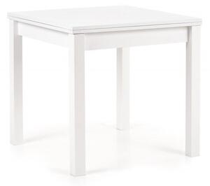 Halmar Rozkladací jedálenský stôl GRACJAN 80(160)x80 biely